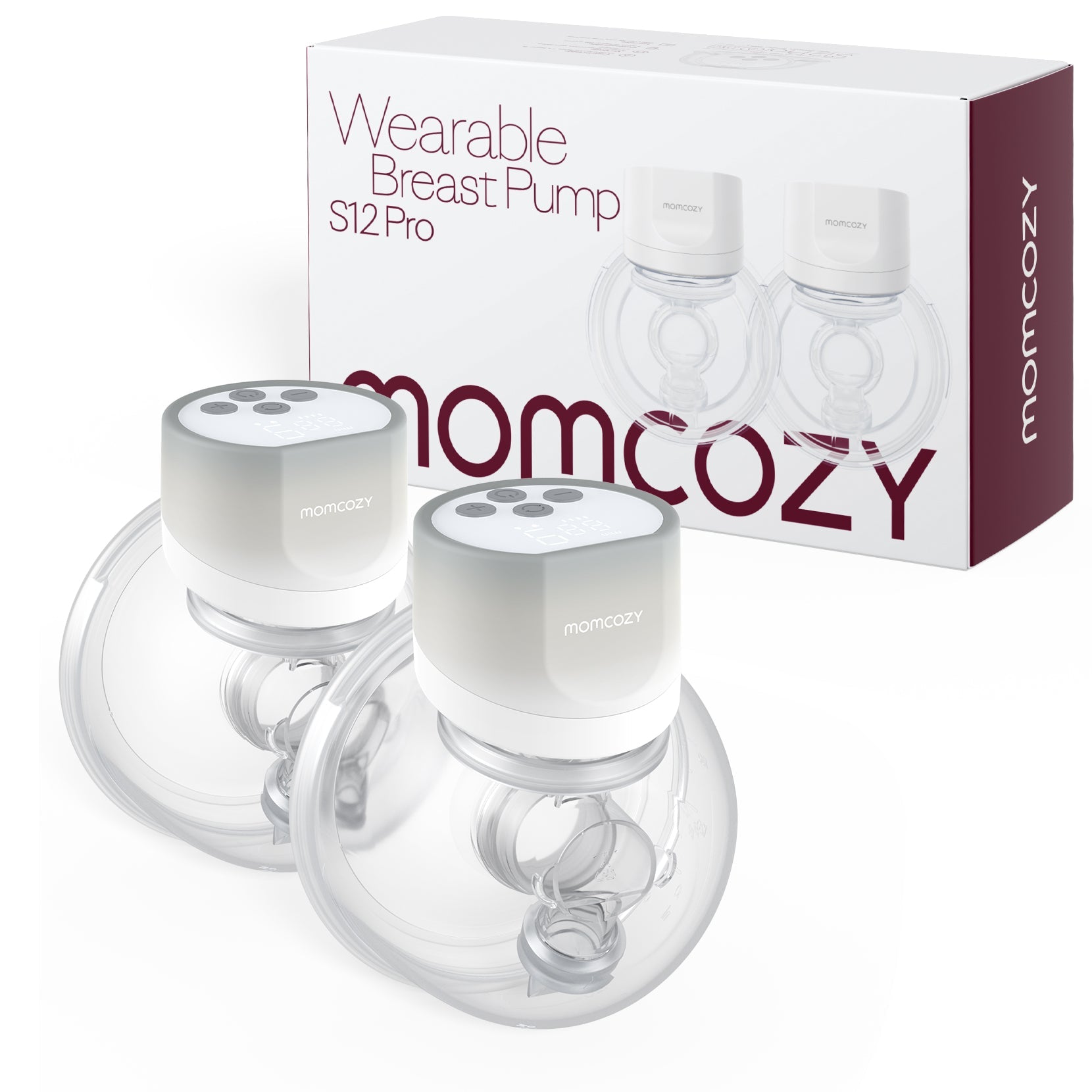 Momcozy Breast Pump S12 Pro Double - Grey Breast Pump