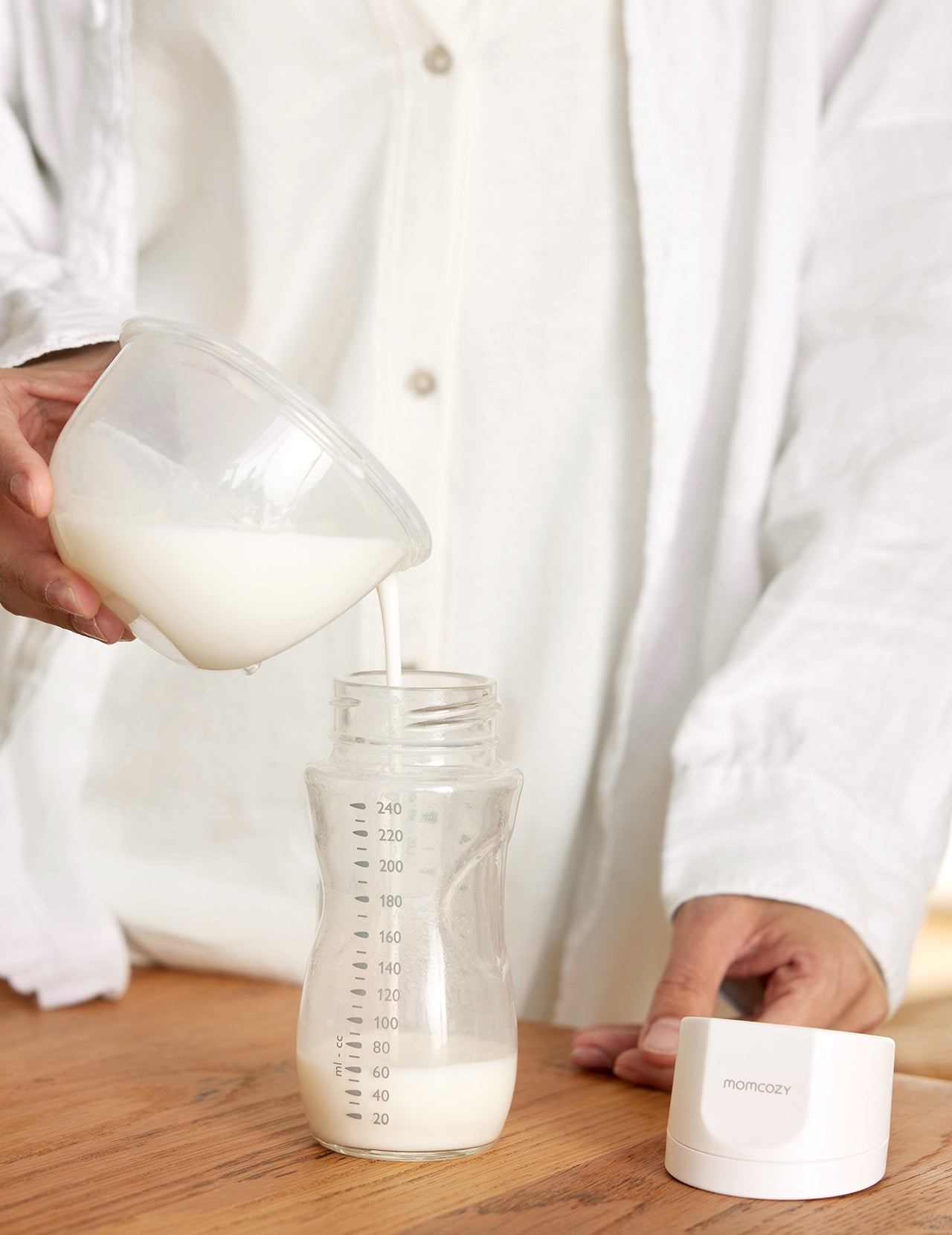 Momcozy Breast Pump S12 Pro Double - White Breast Pump