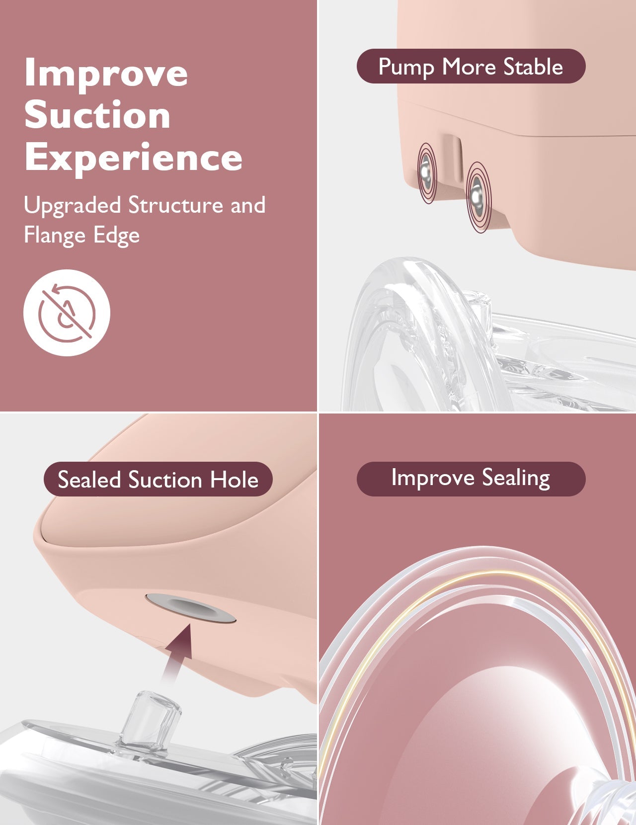 Momcozy Breast Pump S9 Double - Pink Breast Pump