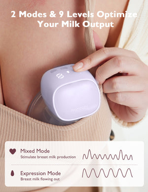Momcozy Breast Pump S9 Double - Purple Breast Pump