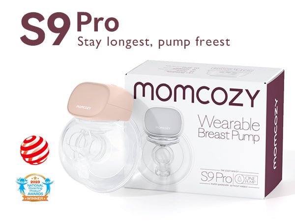 Momcozy Breast Pump S9 Double - Pink Breast Pump