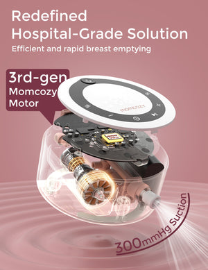 Momcozy Breast Pump V1 Pro Red - Breast Pump