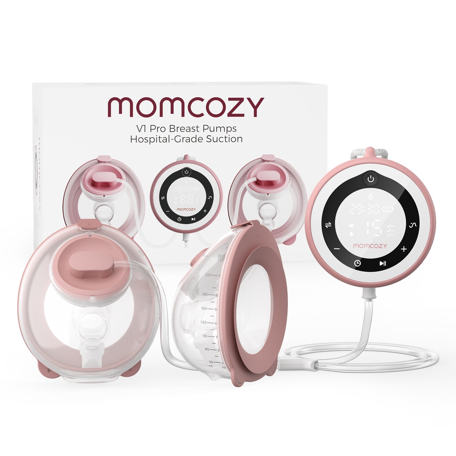 Momcozy Breast Pump V1 Pro Red - Breast Pump