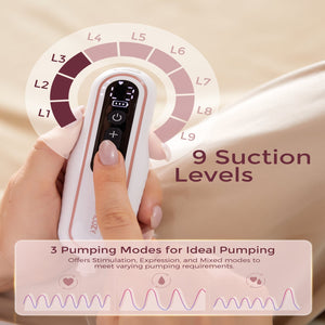 Momcozy Breast Pump V2 pro Red - Breast Pump