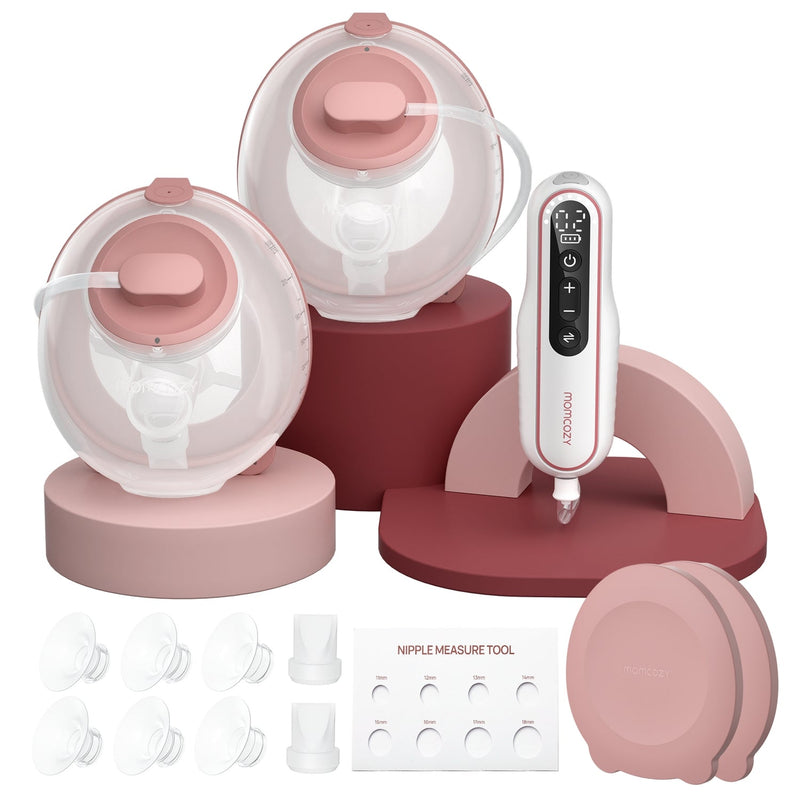 Momcozy Breast Pump V2 pro Red