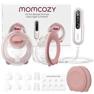 Momcozy Breast Pump V2 pro Red - Breast Pump