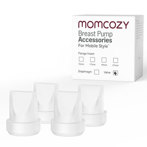 Momcozy Breastfeeding Access Duckbill Valve for M5*4 Transparent - Breast Pump Accessories