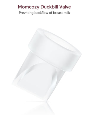 Momcozy Breastfeeding Access Duckbill Valve for M5*4 Transparent - Breast Pump Accessories