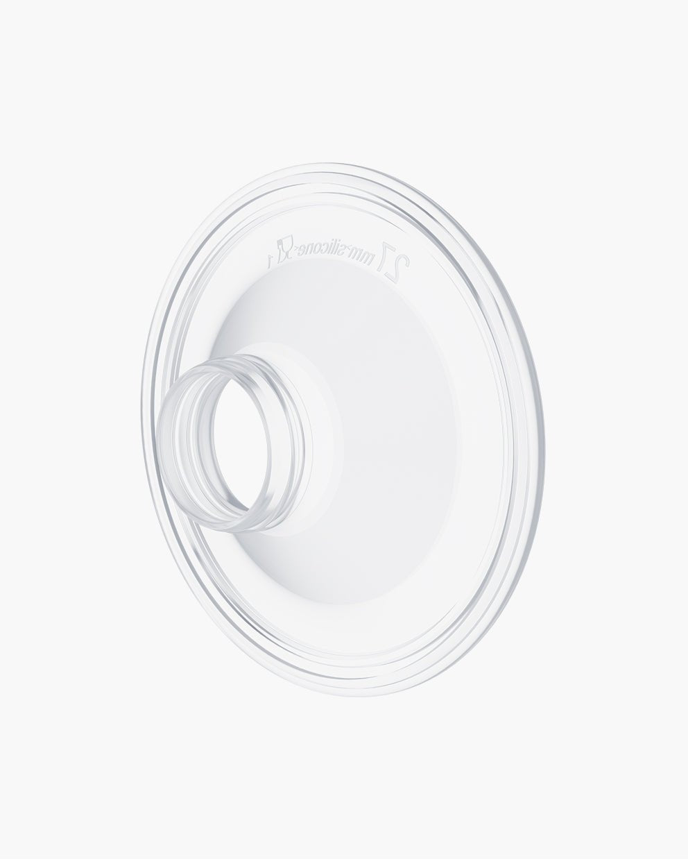 Momcozy Breastfeeding Access Flange for S9 Pro Wearable Pump Transparent - 27mm Breast Pump Accessories