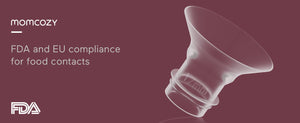 Momcozy Breastfeeding Access Flange Insert 17 mm for S9 Pro/S12 Pro Transparent - Breast Pump Accessories