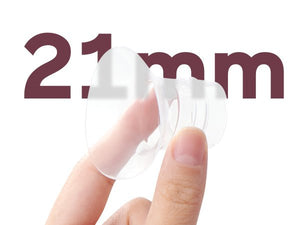 Momcozy Breastfeeding Access Flange Insert 19 mm for S9 Pro/S12 Pro Transparent - 21mm Breast Pump Accessories