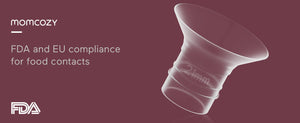 Momcozy Breastfeeding Access Flange Insert 19 mm for S9 Pro/S12 Pro Transparent - 21mm Breast Pump Accessories