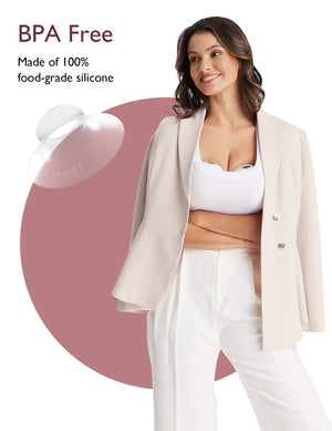 Momcozy Breastfeeding Access Flange Insert For M5 Transparent - 19mm Breast Pump Accessories