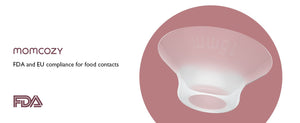 Momcozy Breastfeeding Access Flange Insert For M5 Transparent - 15mm Breast Pump Accessories