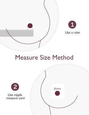 Momcozy Breastfeeding Access Flange Insert For M5 Transparent - 17mm Breast Pump Accessories