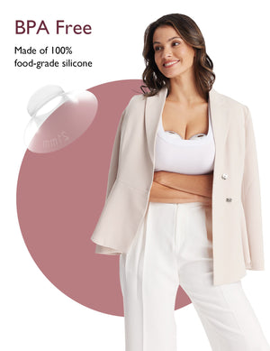 Momcozy Breastfeeding Access Flange Insert For M5 Transparent - 21mm Breast Pump Accessories