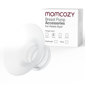 Momcozy Breastfeeding Access Flange Insert For M6 Transparent - 17mm Breast Pump Accessories