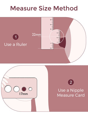 Momcozy Breastfeeding Access Flange Insert For M6 Transparent - 17mm Breast Pump Accessories
