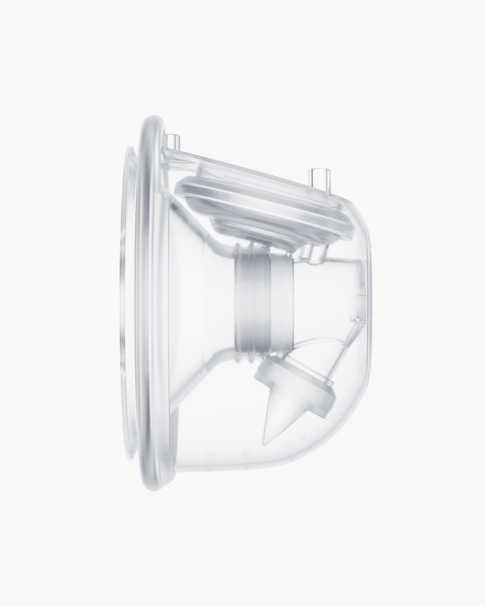 Momcozy Breastfeeding Access Milk Collection Container Set for S12 Pro Transparent - Breast Pump Accessories