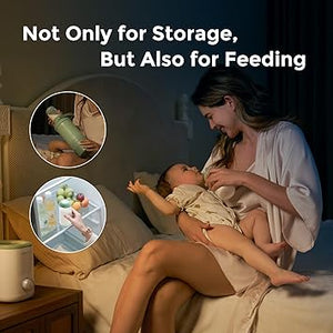 Momcozy Breastfeeding Access Natural Baby Bottle - Breastmilk Storage Bag