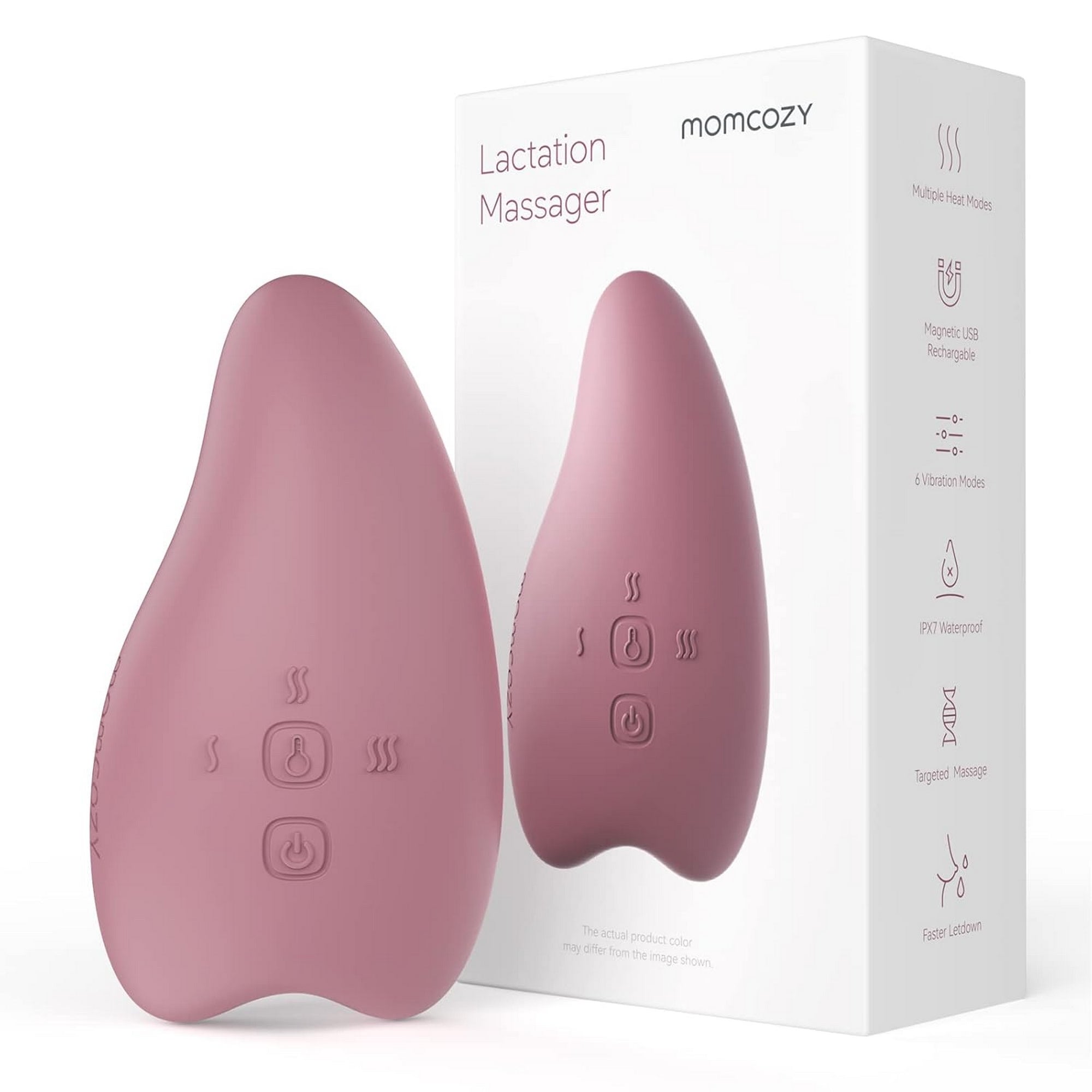 Momcozy Lactation Breastfeeding Massager Maternity Accessory Maroon - LM008 - IR00BA