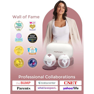 Momcozy M5 Double Breast Pump Cozy Red - Breast Pump