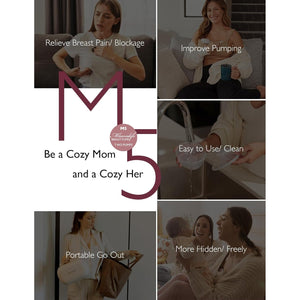 Momcozy M5 Single Breast Pump Purple - BP070 - PU00BA