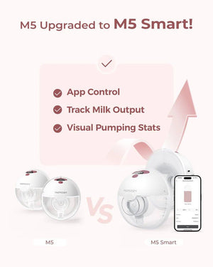 Momcozy M5 Smart Double Breast Pump - Breast Pumps