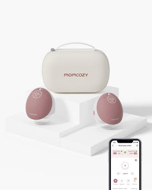 Momcozy M9 Double Breast Pump Red | The Mom Store - Breast Pump