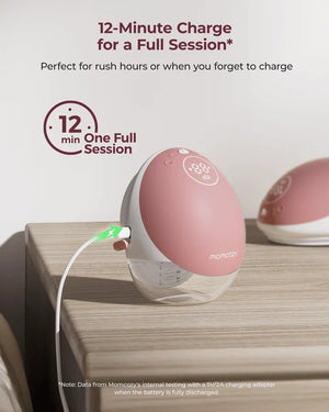 Momcozy M9 Double Breast Pump Red | The Mom Store - Breast Pump