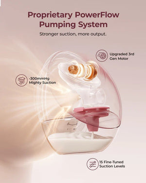 Momcozy M9 Double Breast Pump Red | The Mom Store - Breast Pump