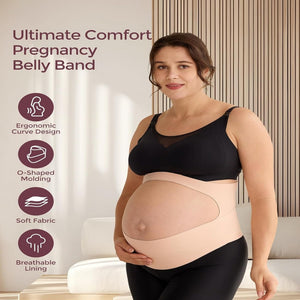 Momcozy Maternity Accessory Maternity Belt - Color Skin - M Postpartum Accessories