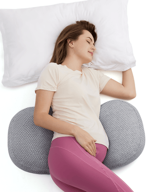 Momcozy Maternity Accessory Portable Maternity Pillow Grey - Maternity Pillow