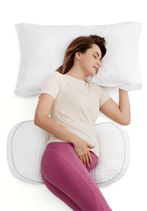 Momcozy Maternity Accessory Portable Maternity Pillow White - Maternity Pillow