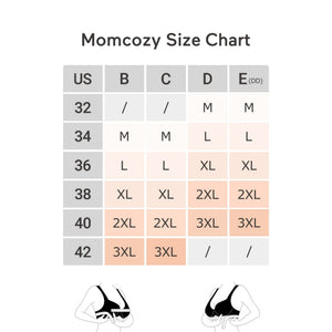 Momcozy Maternity Accessory YN21 Nursing Bra - FB021 - SK100S