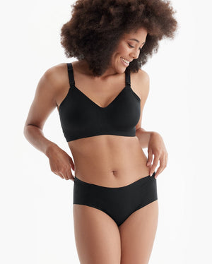 Momcozy Maternity Accessory YN21 Nursing Bra - Black - S Maternity Nursing Bra