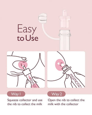 Momcozy Milk Bags Colostrum Reusable Breast Milk Collector Transparent - Breastmilk Storage Bag