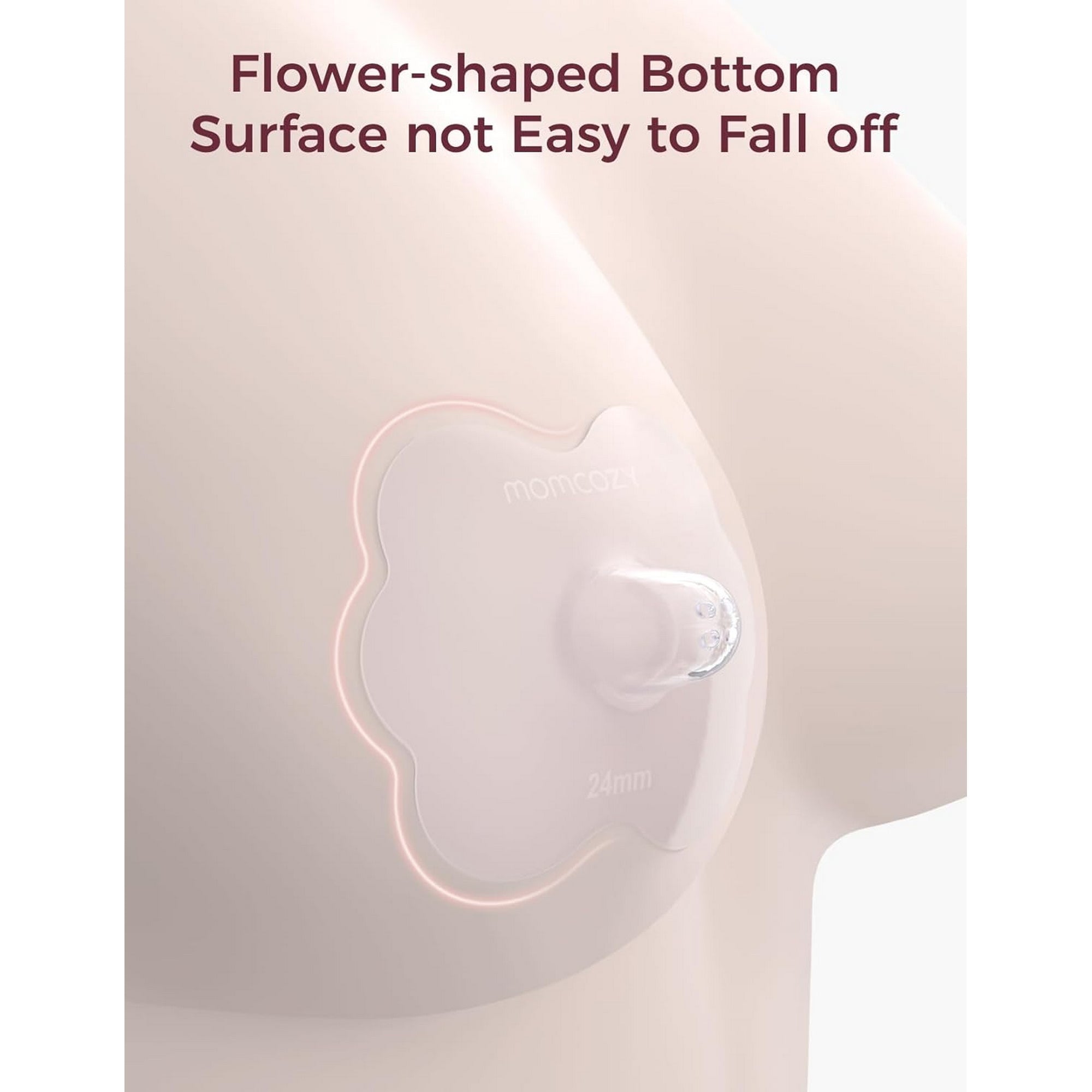 Momcozy Nipple Shields - 24mm Breast feeding Accessory Transparent - NS011 - NA04NB