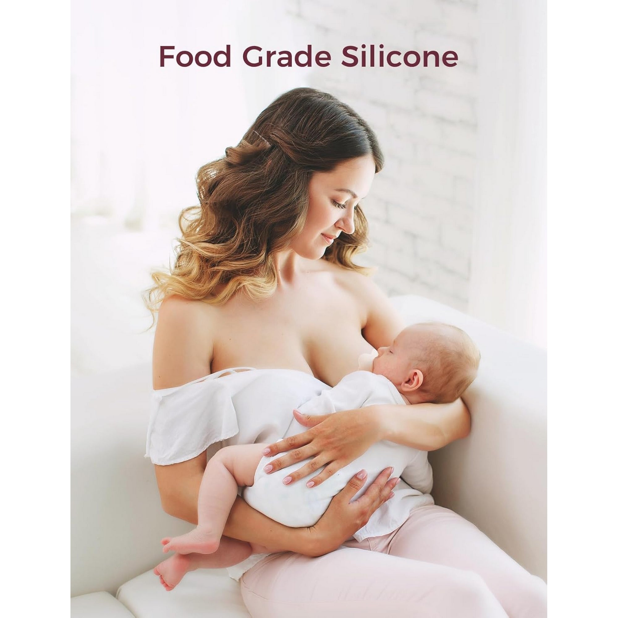 Momcozy Nipple Shields - 24mm Breast feeding Accessory Transparent - NS011 - NA04NB