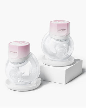 Momcozy S12 Pro Double Breast Pump Pink | The Mom Store - Breast Pump