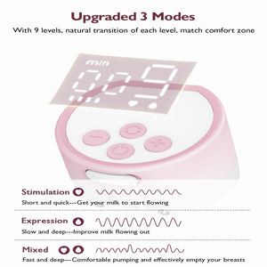 Momcozy S12 Pro Double Wearable Breast Pump Pink | The Mom Store - Breast Pump