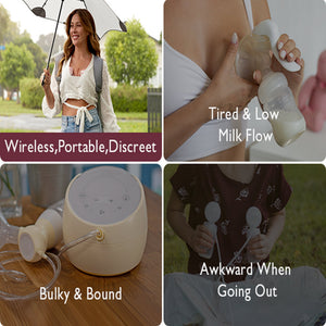Momcozy S12 Pro Double Wearable Breast Pump Pink | The Mom Store - Breast Pump