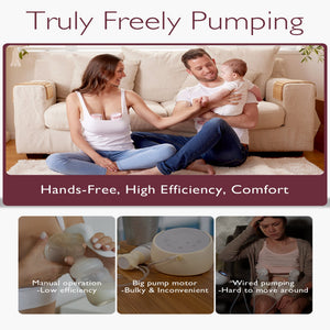Momcozy S12 Pro Double Wearable Breast Pump Pink | The Mom Store - Breast Pump