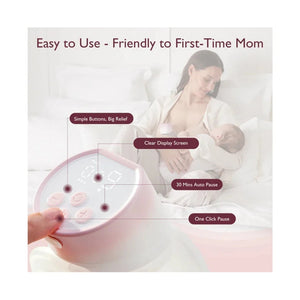 Momcozy S12 Pro Single Breast Pump Pink - BP052 - PK00BA