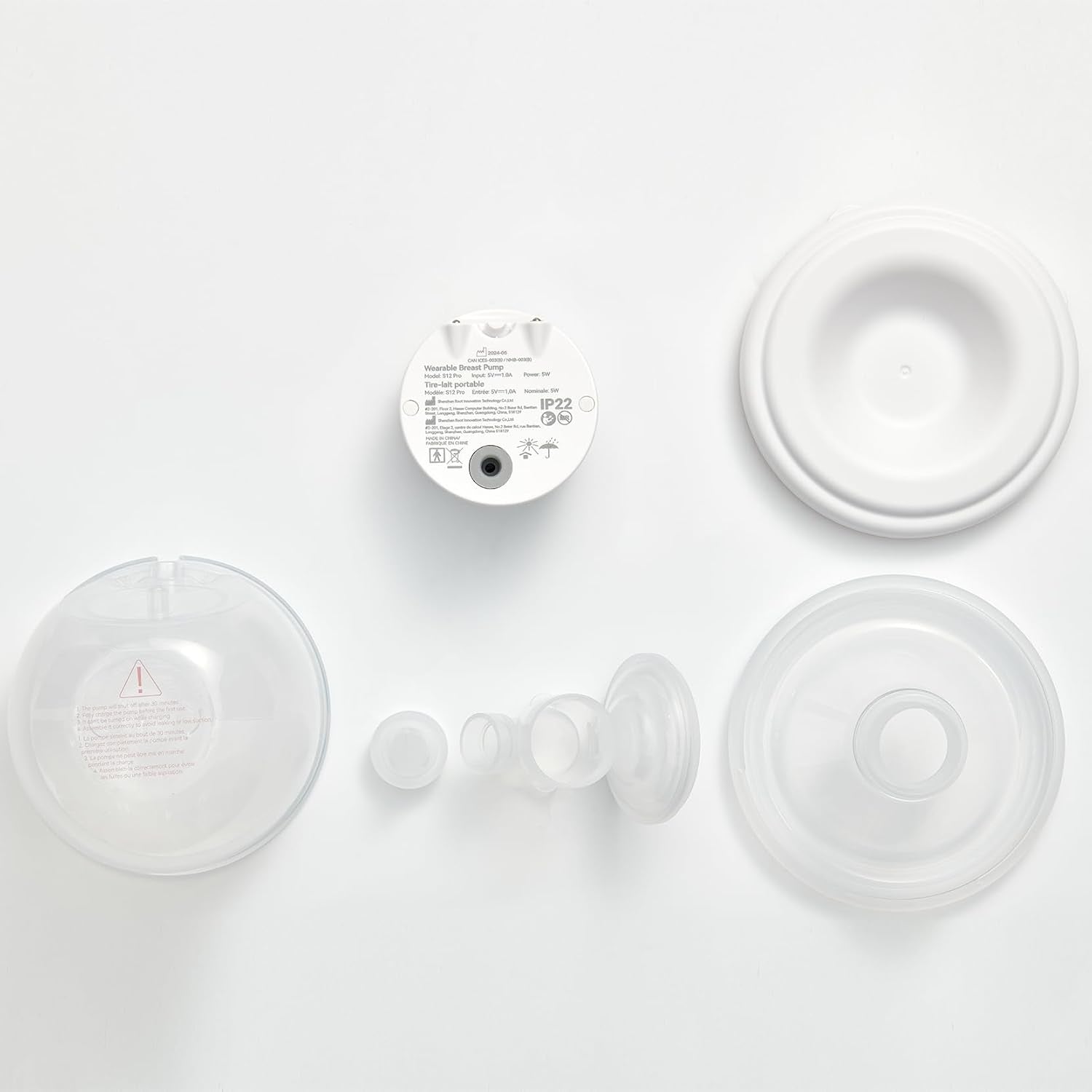 Momcozy S12 Pro Single Breast Pump White - BP056 - WH00BA