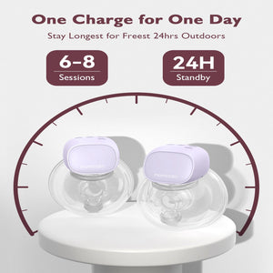 Momcozy S9 Double Breast Pump Purple | The Mom Store - Breast Pump