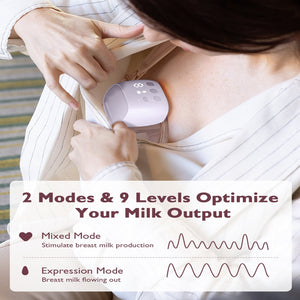 Momcozy S9 Double Breast Pump Purple | The Mom Store - Breast Pump