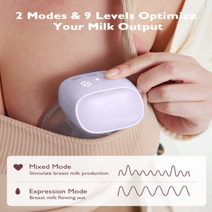 Momcozy S9 Double Breast Pump Purple | The Mom Store - Breast Pump
