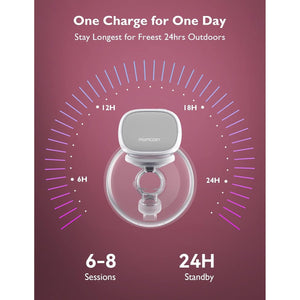 Momcozy S9 Pro Single Hands - Free Breast Pump Grey - BP089 - GR00BA