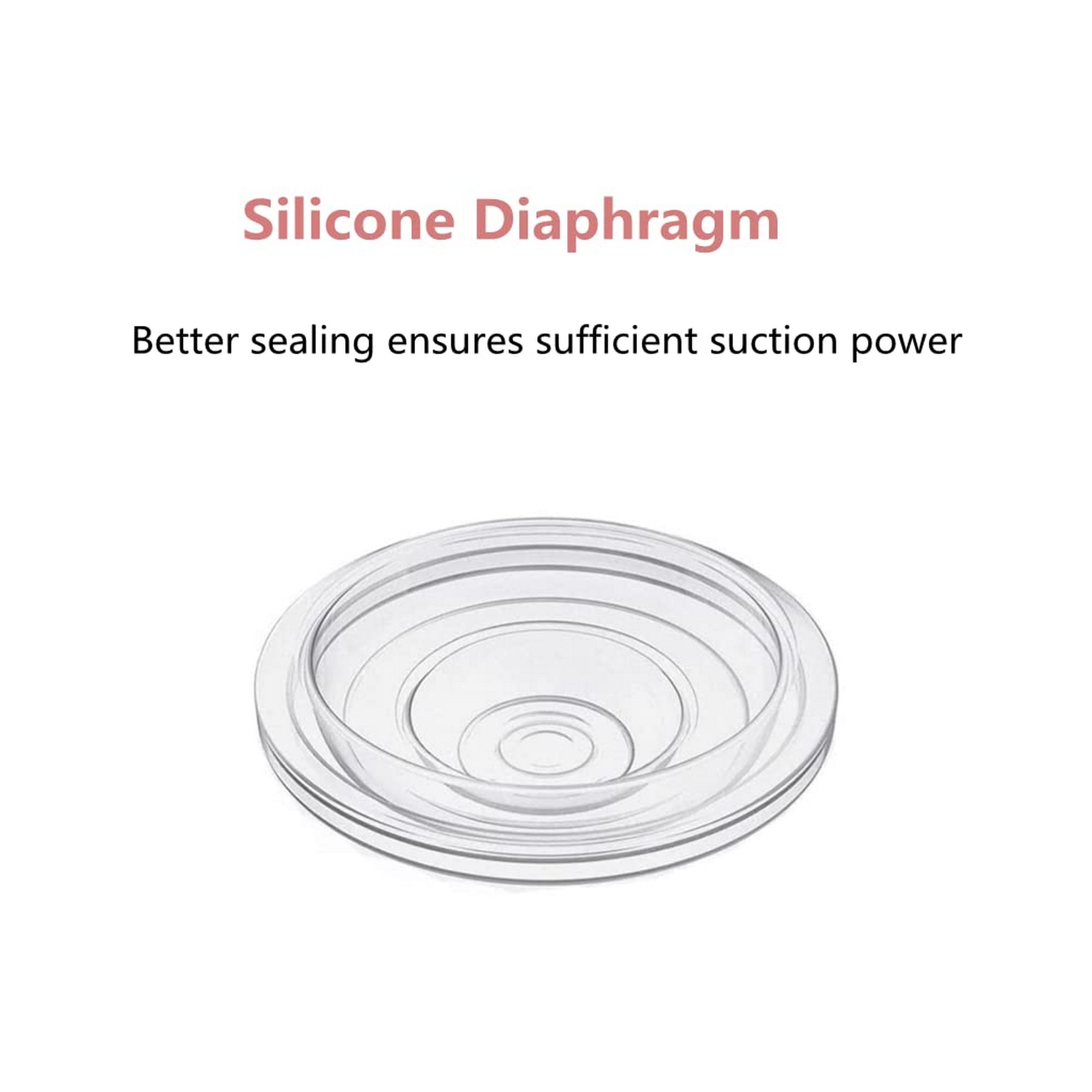 Momcozy Silicone Diaphragm + Valve for S9 Pro/S12 Pro Breastfeeding Access Transparent - AS041 - NA00NB